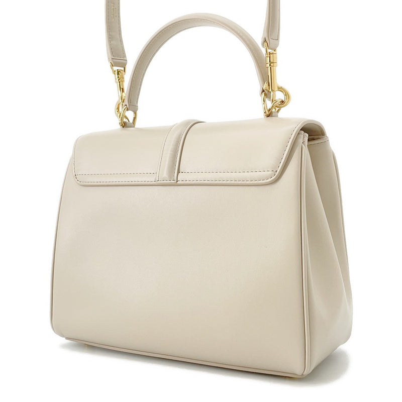 Celine Handbag 16 Saize Calf Leather 188003 CELINE 2-way bag [Guaranteed]