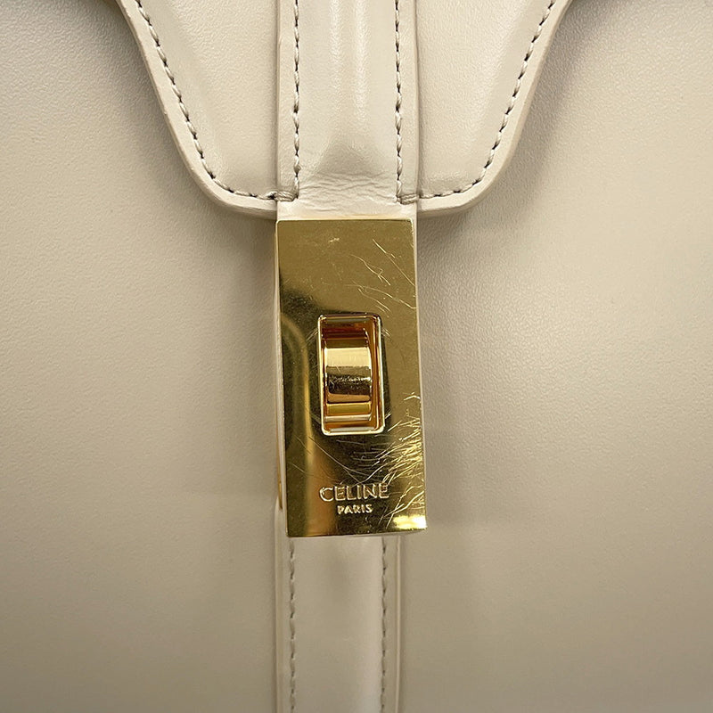 Celine Handbag 16 Saize Calf Leather 188003 CELINE 2-way bag [Guaranteed]