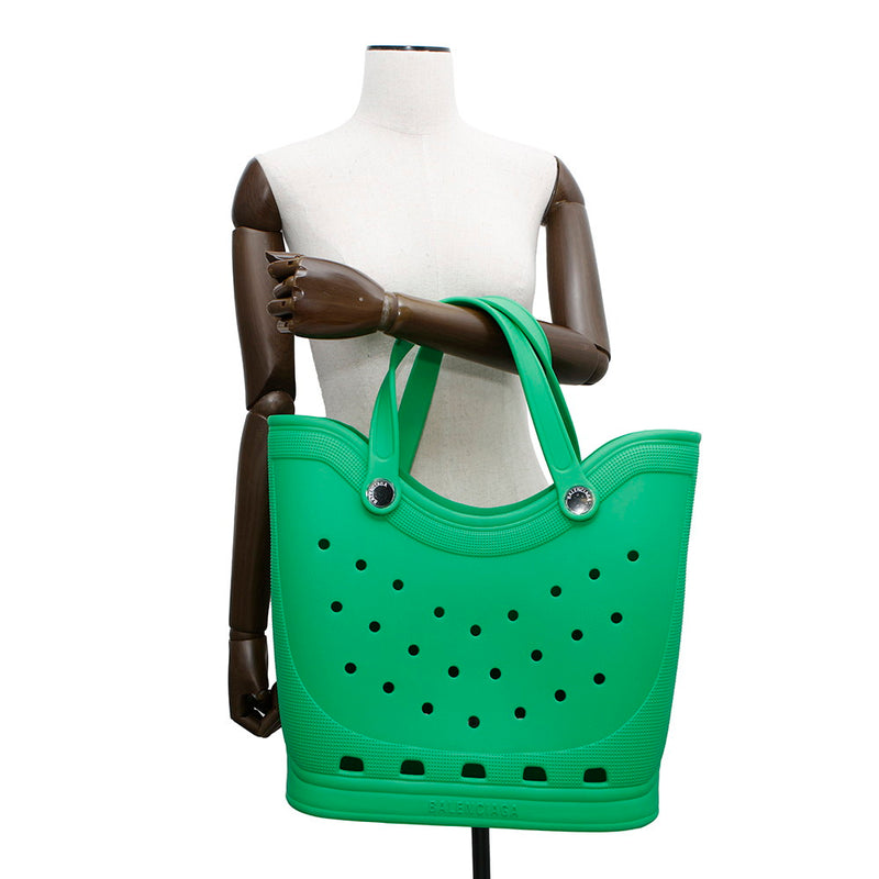 Balenciaga Tote Bag Crocs Collaboration Large Tote Rubber 702266 BALENCIAGA