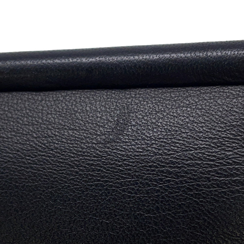 Jimmy Choo Chain Shoulder Bag Logo Leather JIMMY CHOO Bag Black [Guaranteed]