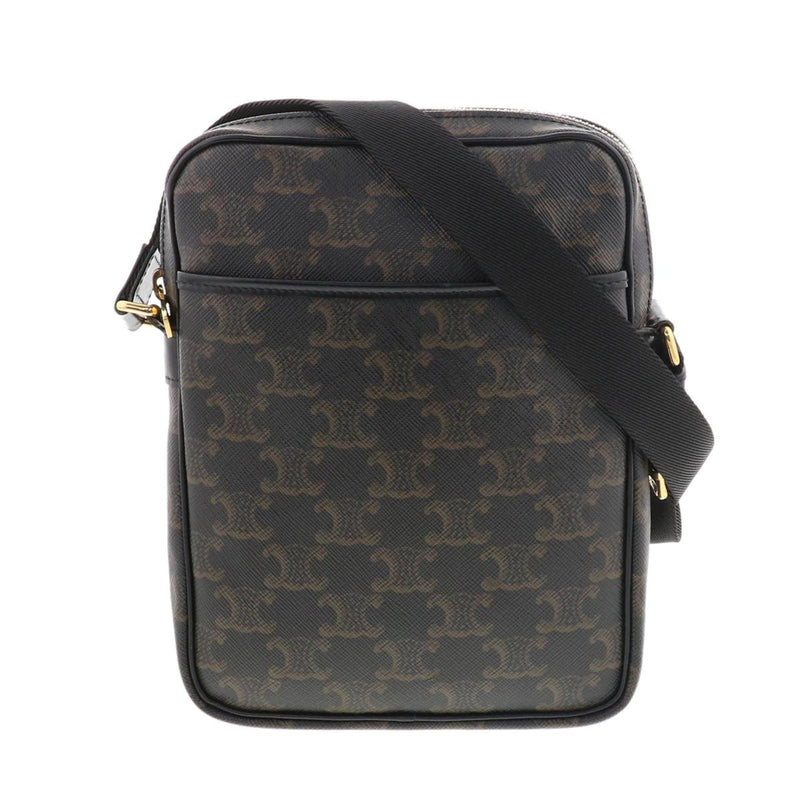 CELINE Trion Baltic Messenger Bag Shoulder Brown [ROS]