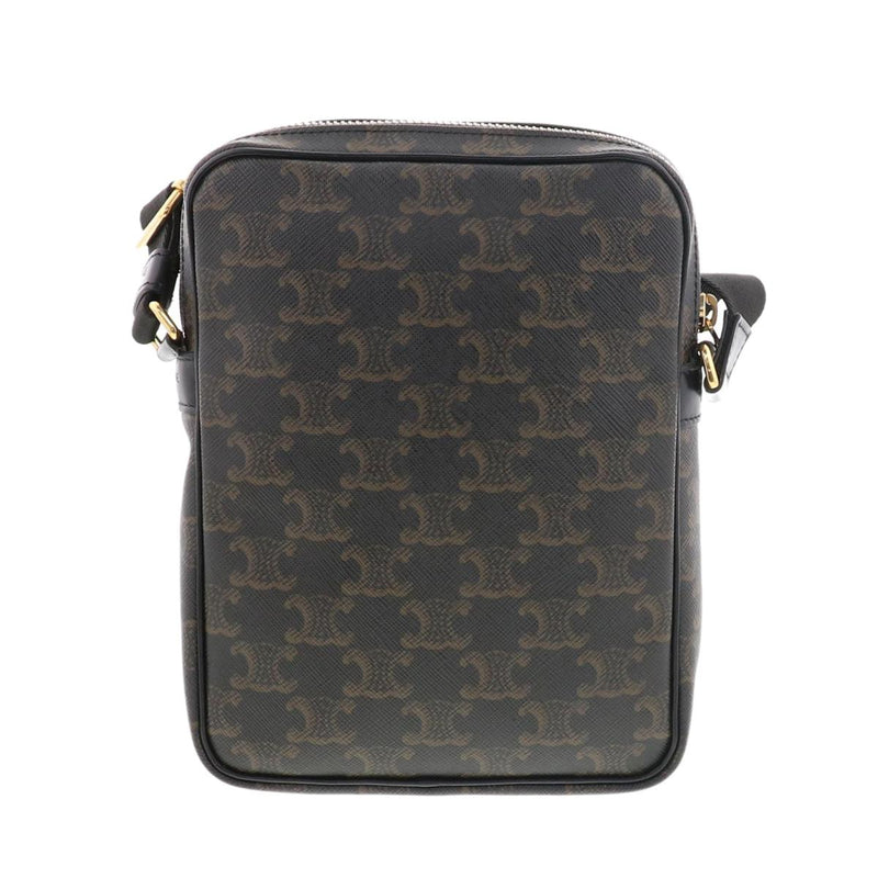 CELINE Trion Baltic Messenger Bag Shoulder Brown [ROS]