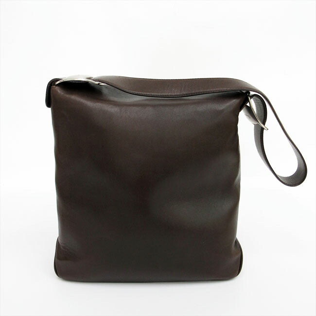 Salvatore Ferragamo One-shoulder bag Brown Leather [Brand Bag] [Used] netshop
