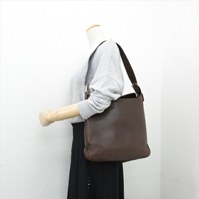 Salvatore Ferragamo One-shoulder bag Brown Leather [Brand Bag] [Used] netshop