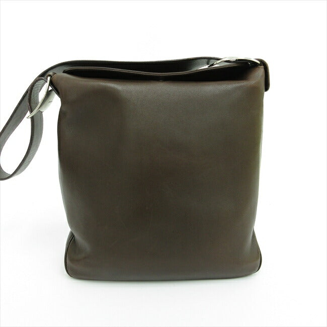 Salvatore Ferragamo One-shoulder bag Brown Leather [Brand Bag] [Used] netshop