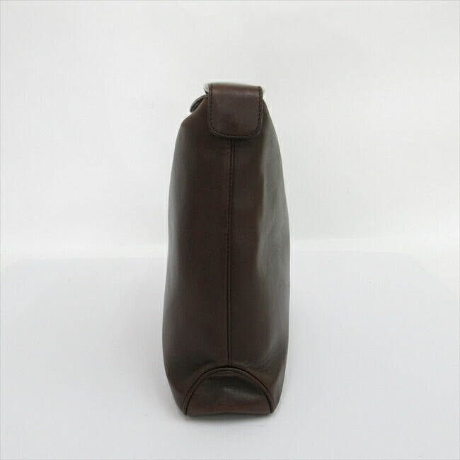 Salvatore Ferragamo One-shoulder bag Brown Leather [Brand Bag] [Used] netshop