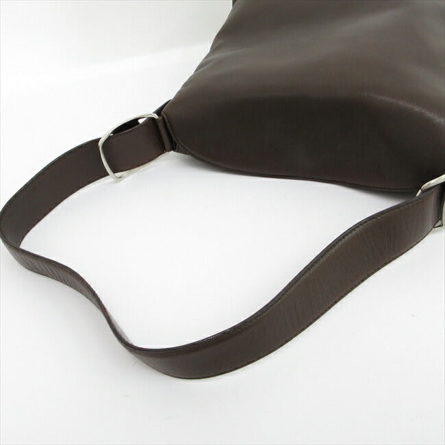 Salvatore Ferragamo One-shoulder bag Brown Leather [Brand Bag] [Used] netshop