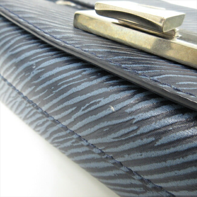 JIMMY CHOO Level Chain Shoulder Bag Blue Navy [Brand Bag] netshop [2025220]