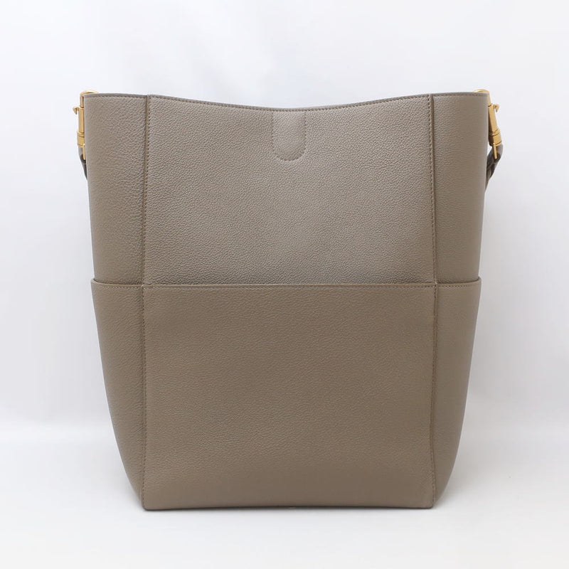 CELINE Sangre Bucket Bag Medium Shoulder One Shoulder Shoulder Bag Calf Leather