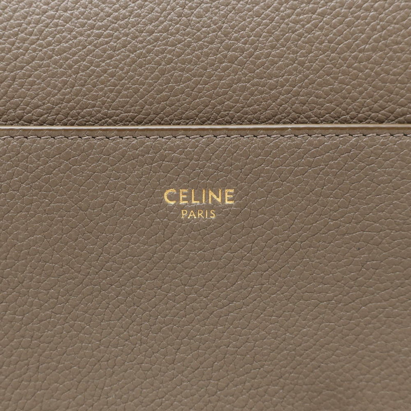CELINE Sangre Bucket Bag Medium Shoulder One Shoulder Shoulder Bag Calf Leather