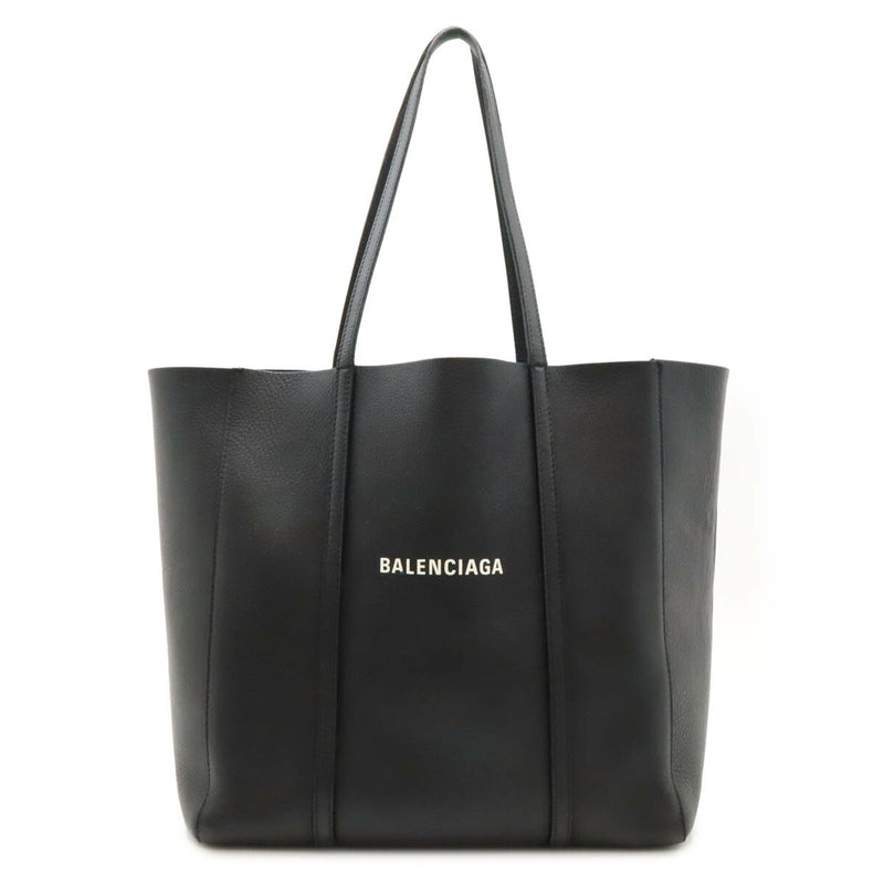 BALENCIAGA EVERYDAY Everyday Tote S Logo Tote Bag Shoulder Bag Leather Black
