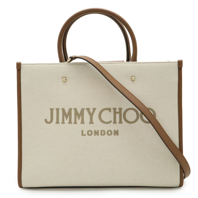 JIMMY CHOO Jimmy Choo VARENNE M TOTE LJJ AVENUE Tote Bag 2WAY Shoulder Bag