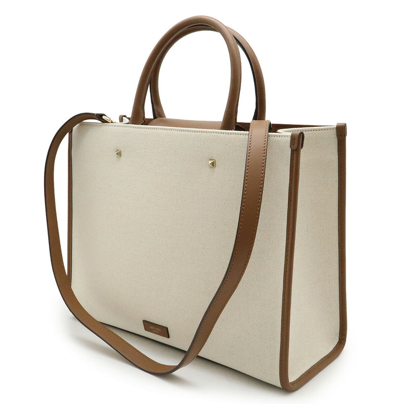 JIMMY CHOO Jimmy Choo VARENNE M TOTE LJJ AVENUE Tote Bag 2WAY Shoulder Bag
