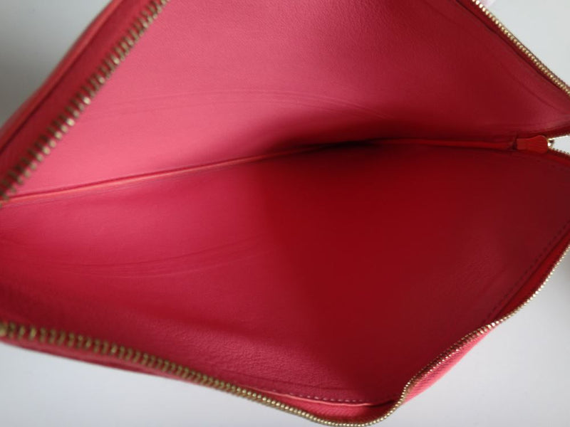 CELINE CELINE Clutch Bag Clutch Pouch Leather Tablet Case iPad Case Women's