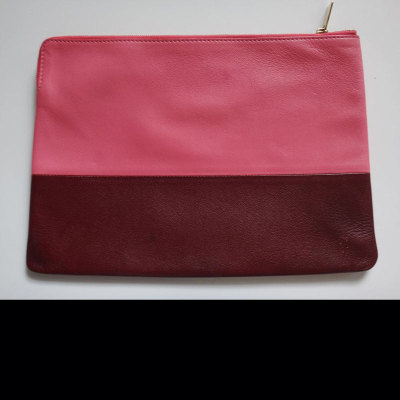 CELINE CELINE Clutch Bag Clutch Pouch Leather Tablet Case iPad Case Women's