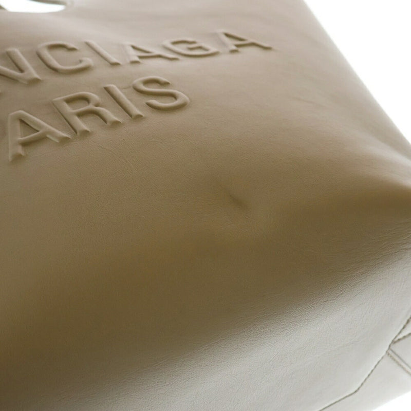 BALENCIAGA MARY-KATE MARY-KATE Tote Bag Shoulder Bag Beige 746974 [Used]