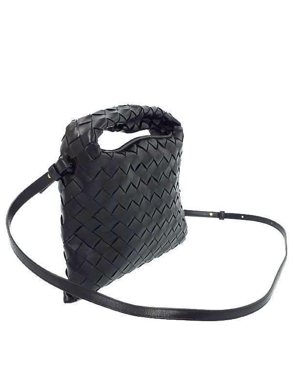 [BOTTEGA VENETA] Bottega Veneta "Intrecciato Mini Hop" Women's 2-way bag 1 week