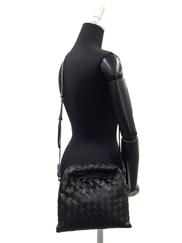 [BOTTEGA VENETA] Bottega Veneta "Intrecciato Mini Hop" Women's 2-way bag 1 week