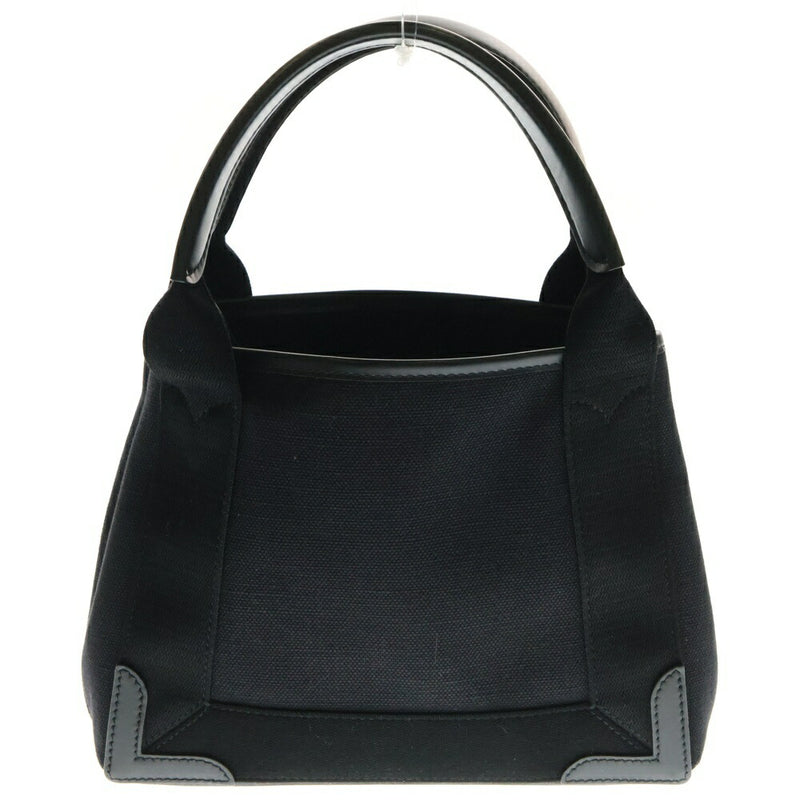 BALENCIAGA Navy Cabas XS Black Canvas Tote Bag 390346 [Used] [Condition A]