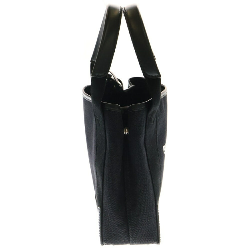 BALENCIAGA Navy Cabas XS Black Canvas Tote Bag 390346 [Used] [Condition A]