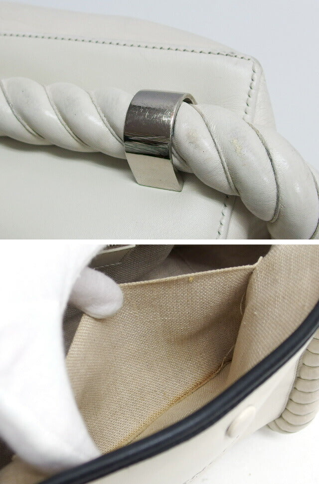 Balenciaga rope handle navy cabbage tote bag off-white [Free shipping! 】【No