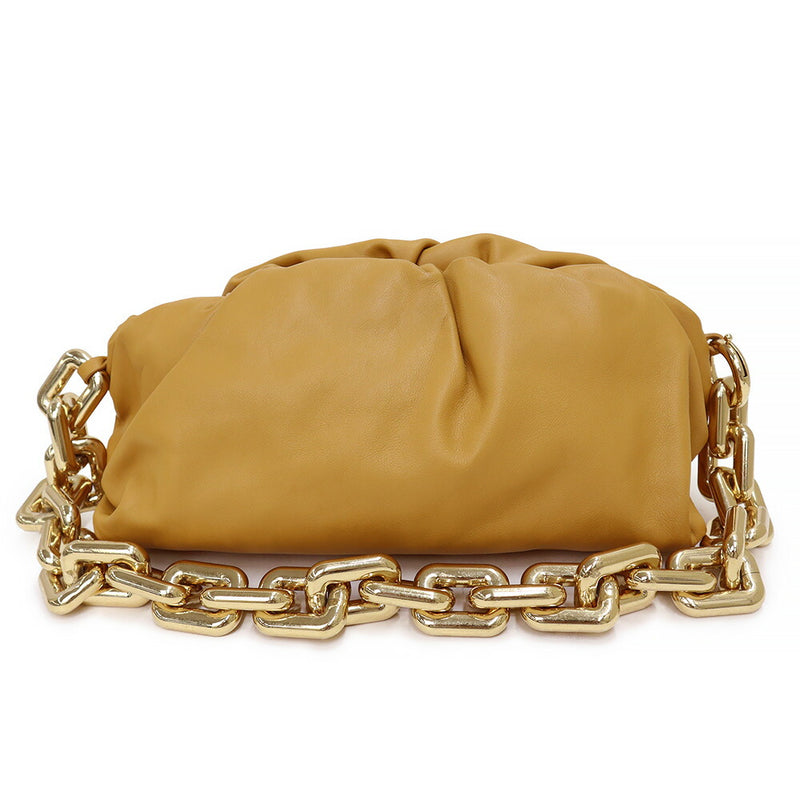 [Unused display item] BOTTEGA VENETA The Chain Pouch Shoulder Bag Calfskin