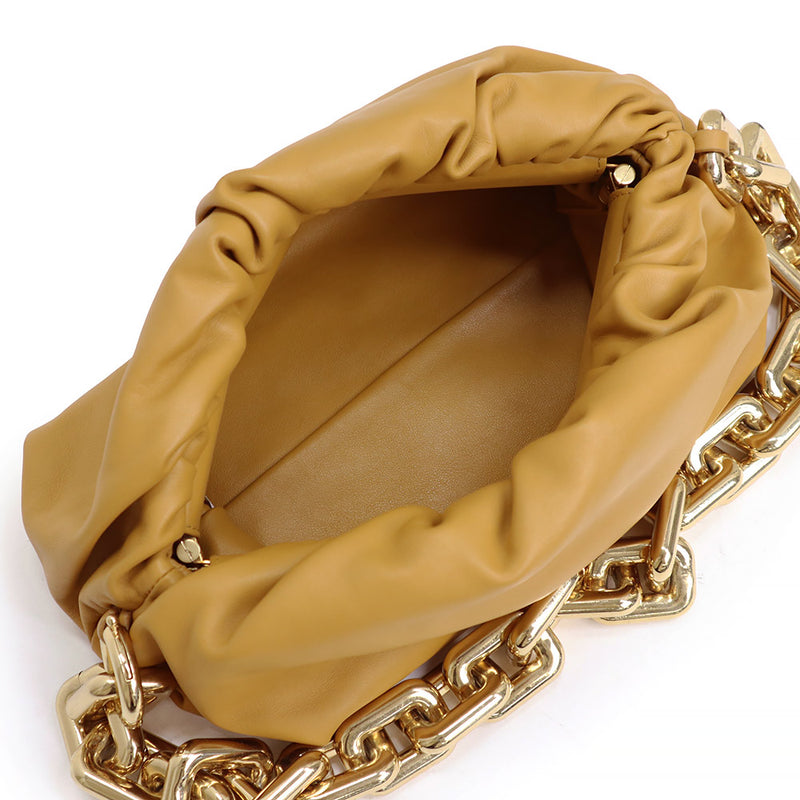 [Unused display item] BOTTEGA VENETA The Chain Pouch Shoulder Bag Calfskin