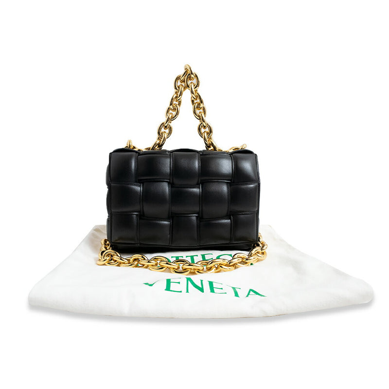 [Unused, Display Item] BOTTEGA VENETA Intrecciato Chain Cassette Shoulder Bag