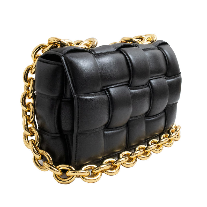 [Unused, Display Item] BOTTEGA VENETA Intrecciato Chain Cassette Shoulder Bag