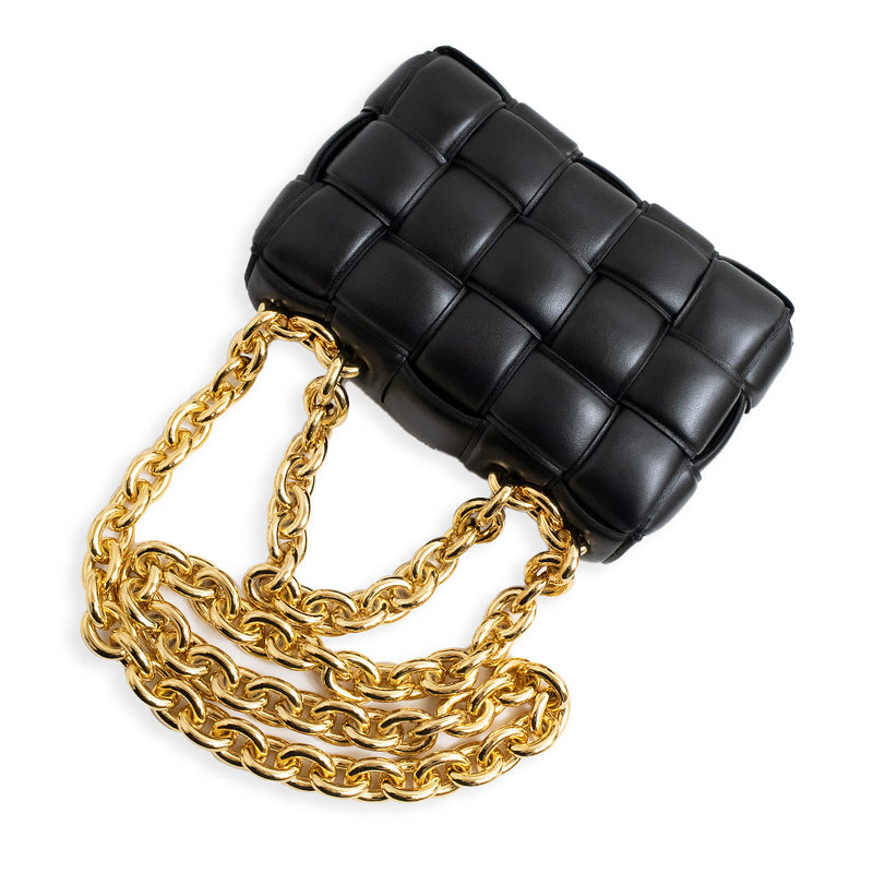 [Unused, Display Item] BOTTEGA VENETA Intrecciato Chain Cassette Shoulder Bag