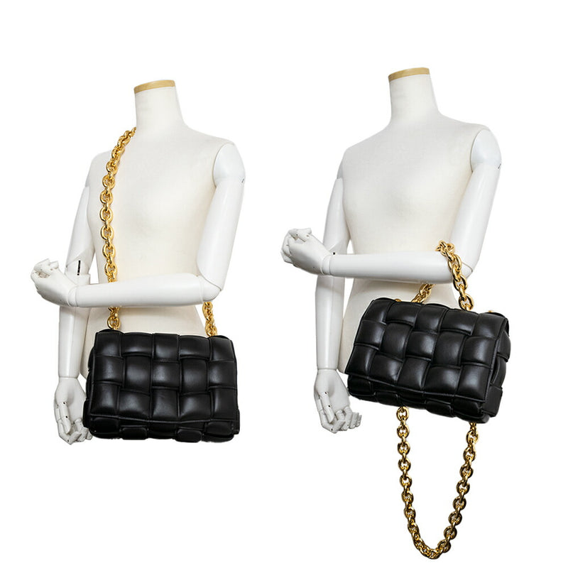 [Unused, Display Item] BOTTEGA VENETA Intrecciato Chain Cassette Shoulder Bag