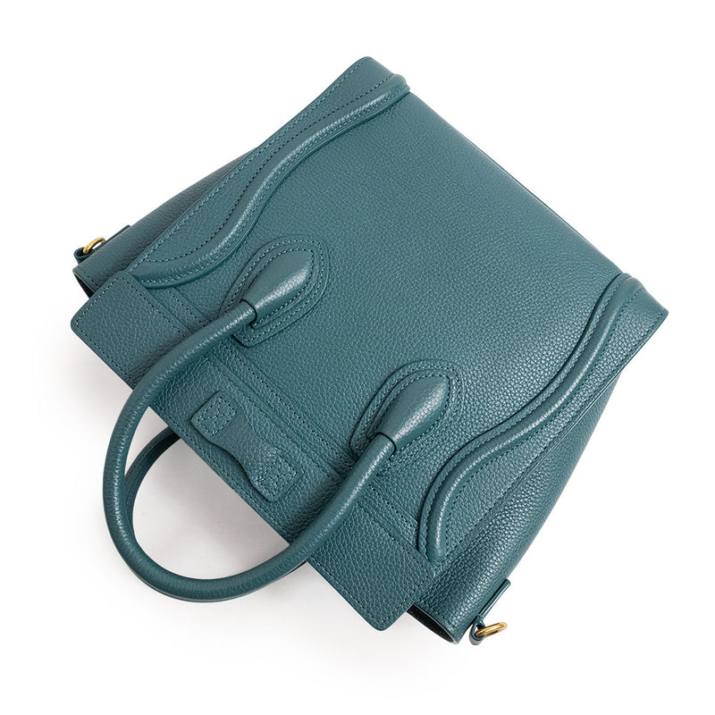 [Good condition] CELINE Luggage Nano Shopper 2Way Crossbody Shoulder Handbag