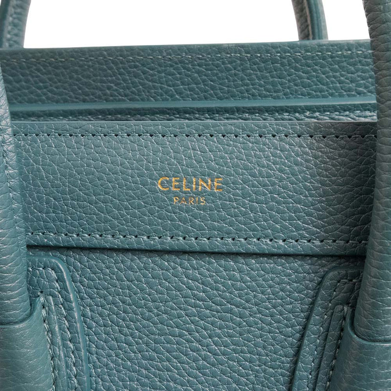 [Good condition] CELINE Luggage Nano Shopper 2Way Crossbody Shoulder Handbag