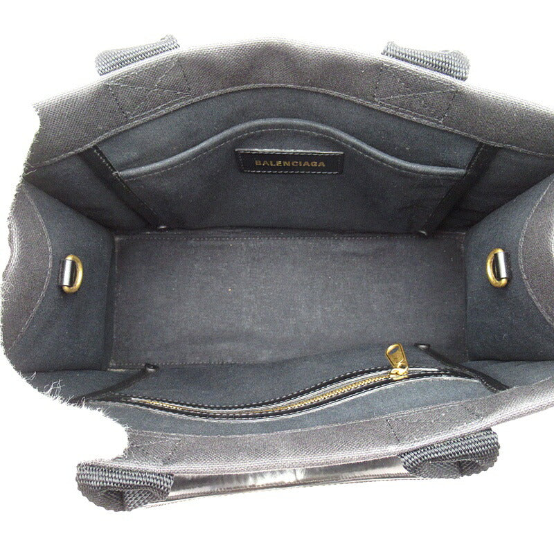 Balenciaga Hardware 2WAY Small Tote Bag 671402 Canvas Ladies Tote Bag Black