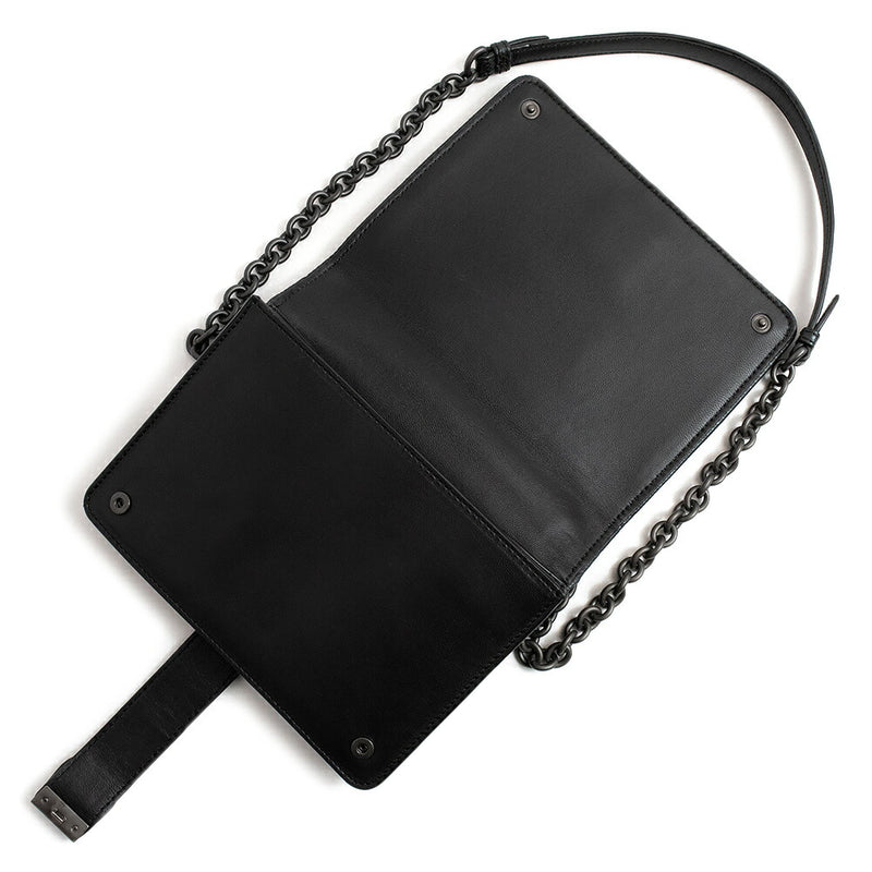 [Unused Display Item] BOTTEGA VENETA Chain Shoulder Bag Lambskin Lizard Python