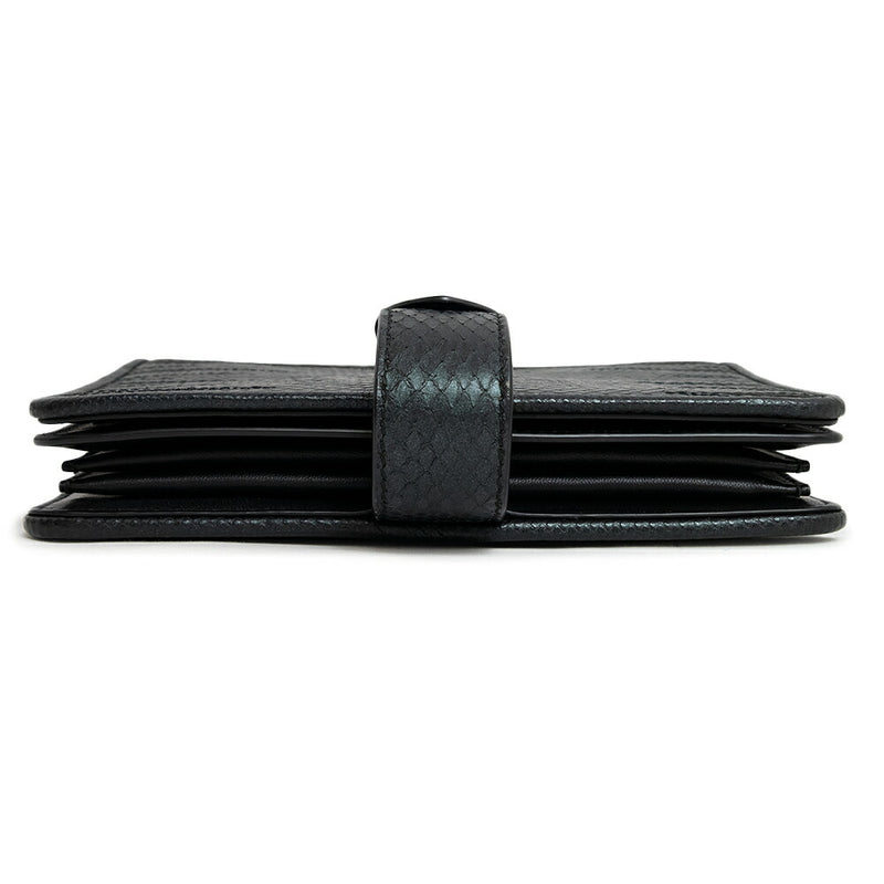 [Unused Display Item] BOTTEGA VENETA Chain Shoulder Bag Lambskin Lizard Python