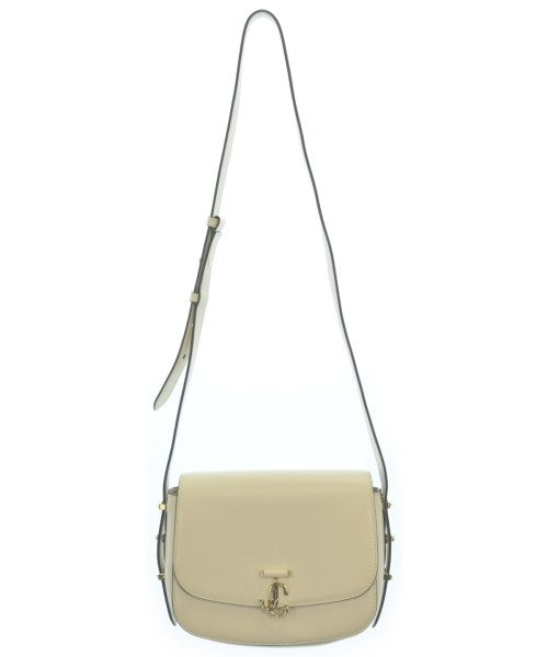 JIMMY CHOO Jimmy Chu Shoulder Bag for Women - Ivory [Used Clothing]