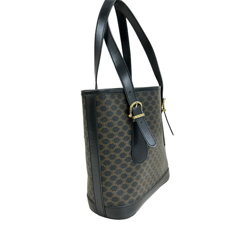 CELINE Macadam Tote Bag Brown Bag 10606