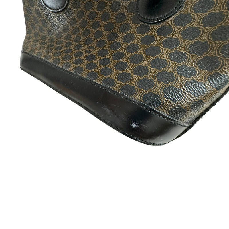 CELINE Macadam Tote Bag Brown Bag 10606