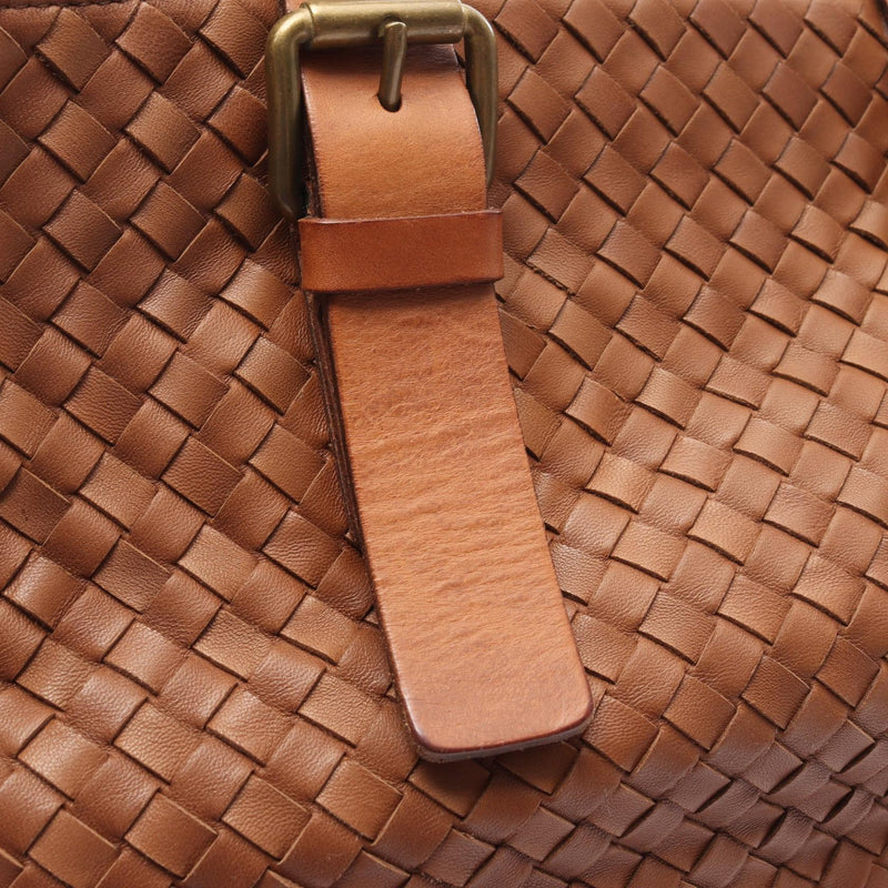 BOTTEGA VENETA Intrecciato Tote Bag Bag Leather Women's Brown 169612 [Used]