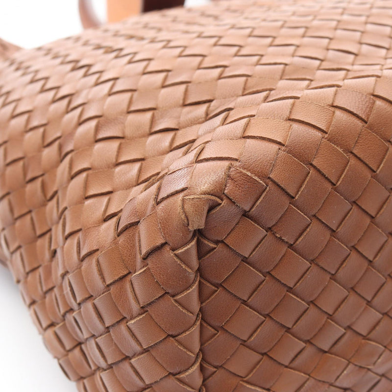 BOTTEGA VENETA Intrecciato Tote Bag Bag Leather Women's Brown 169612 [Used]