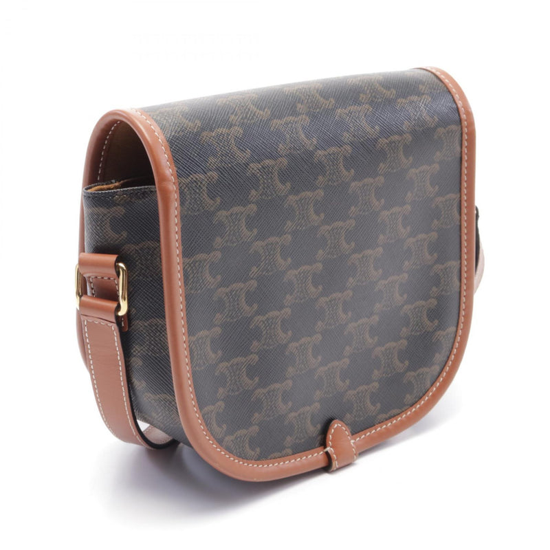 [7% OFF coupon eligible] CELINE Falco Medium Bag Triomphe Shoulder Bag Bag PVC