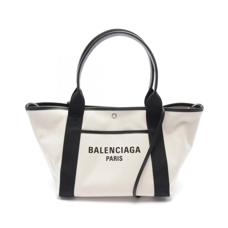 Balenciaga BALENCIAGA BIARRITZ Medium Tote Tote Bag Bag Canvas Leather Women's