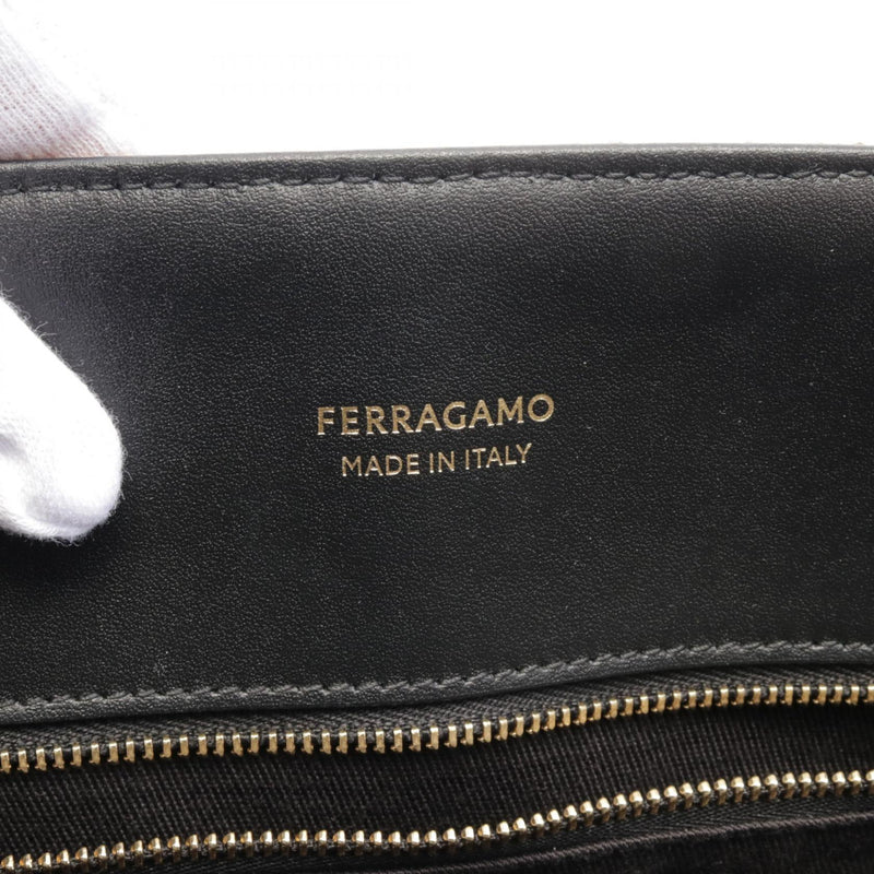 [10% OFF coupon eligible] Salvatore Ferragamo Tote Bag Leather Raffia Women's