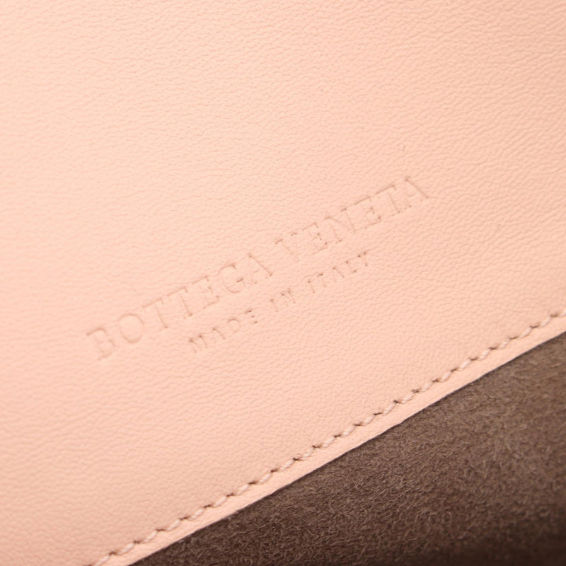 BOTTEGA VENETA Handbag Bag Leather Exotic Leather Women's Pink [Used]