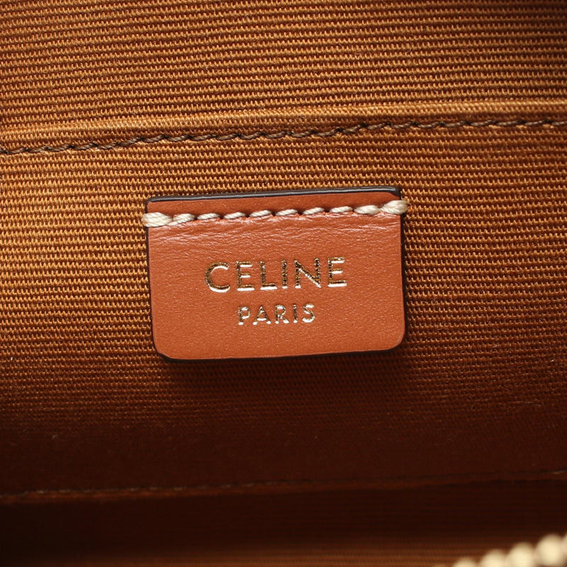 [5% off coupon for all items] CELINE Triomphe Shoulder Bag Bag PVC Coated