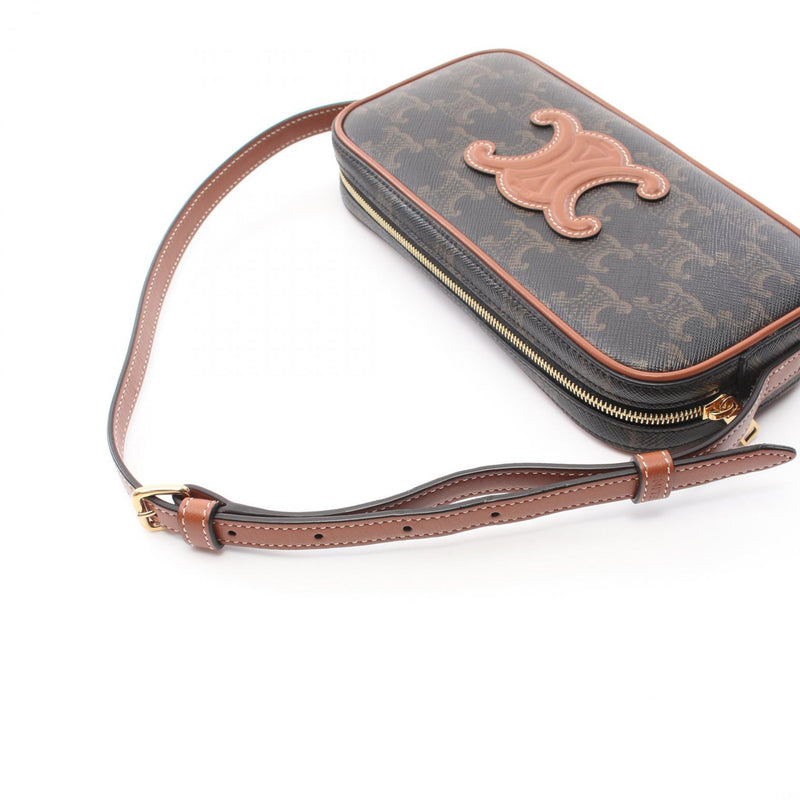 [5% off coupon for all items] CELINE Triomphe Shoulder Bag Bag PVC Coated