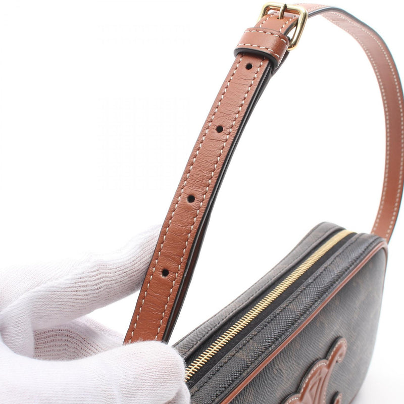 [5% off coupon for all items] CELINE Triomphe Shoulder Bag Bag PVC Coated