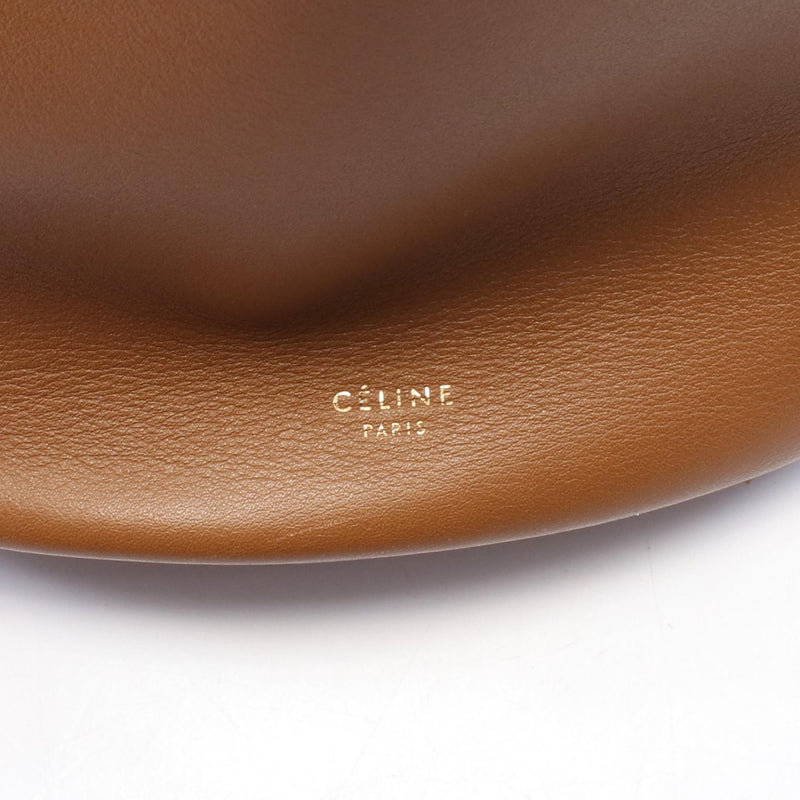 [5% off coupon for all items] CELINE Clasp Bucket Shoulder Bag Bag Leather