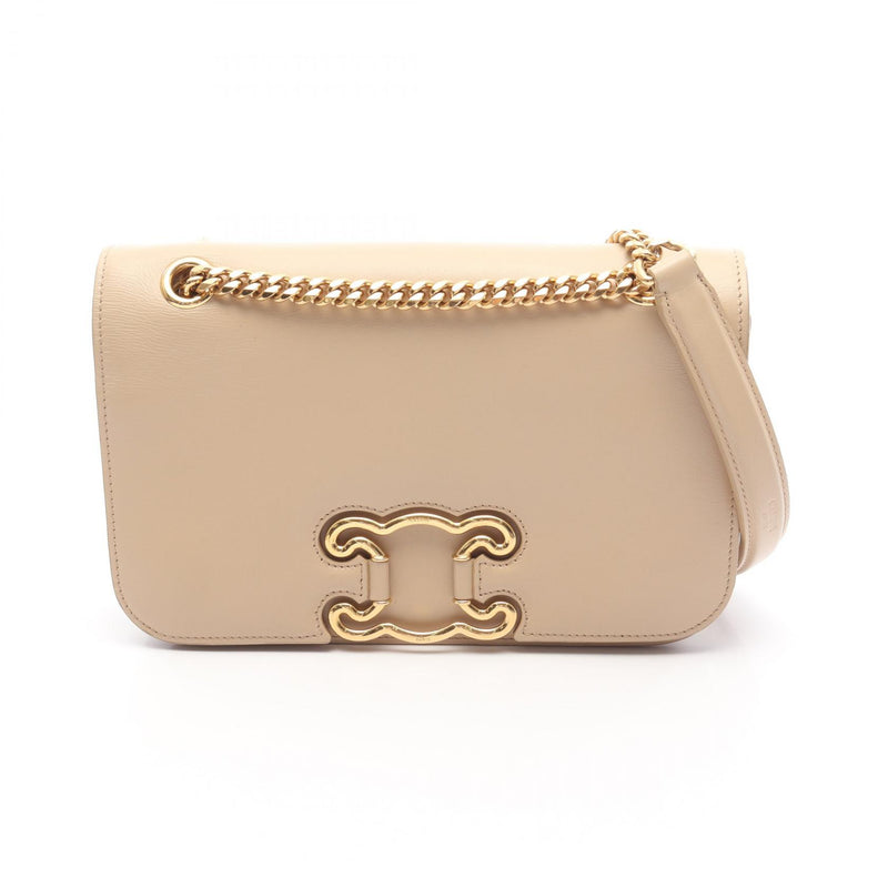 [15% OFF coupon eligible] CELINE Triomphe Shoulder Bag Bag Leather Women's